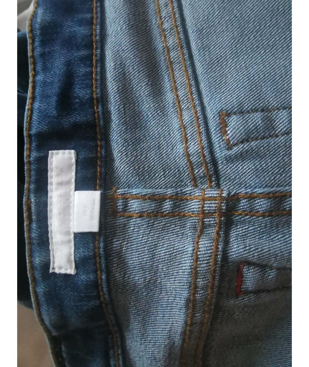 BURBERRY Синие деним детские джинсы, фото 3