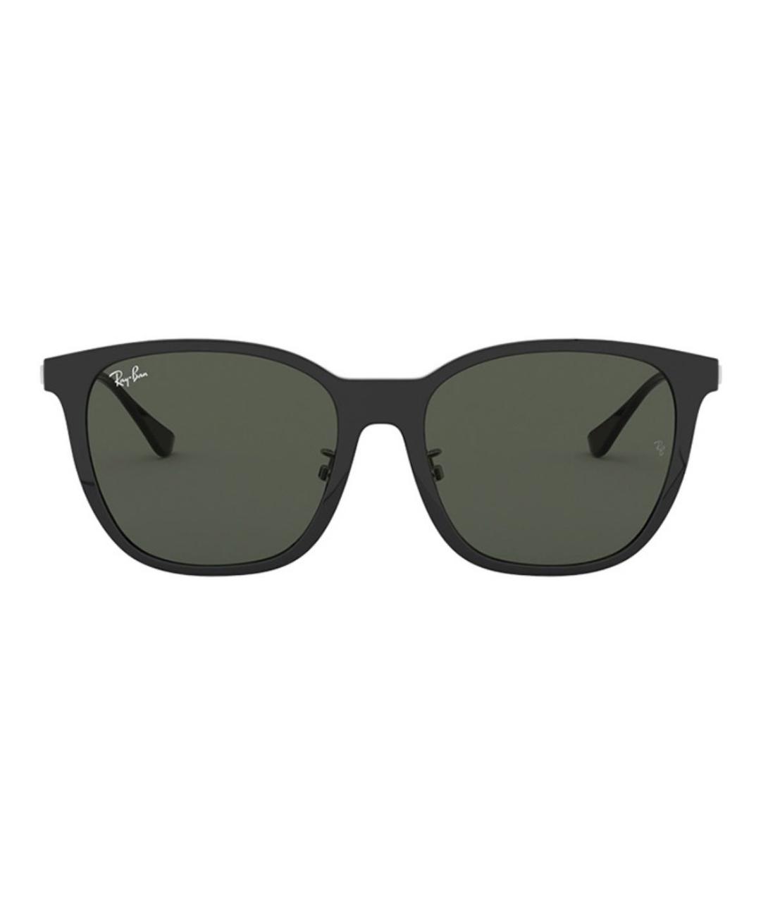RAY BAN Черные деревянные солнцезащитные очки, фото 1