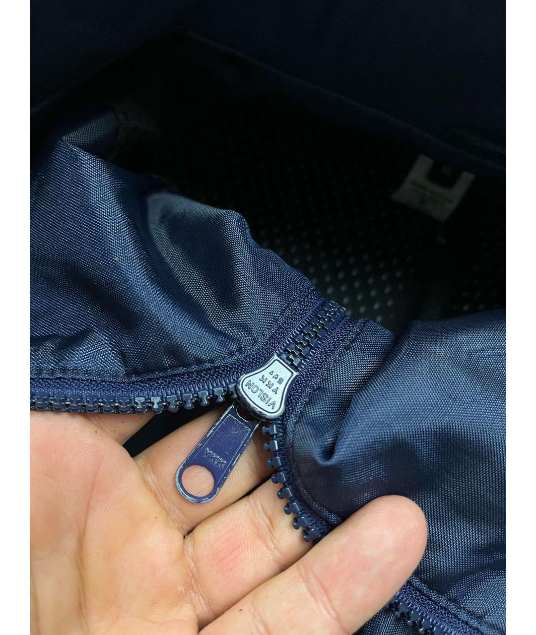 STUSSY Темно-синяя синтетическая куртка, фото 5