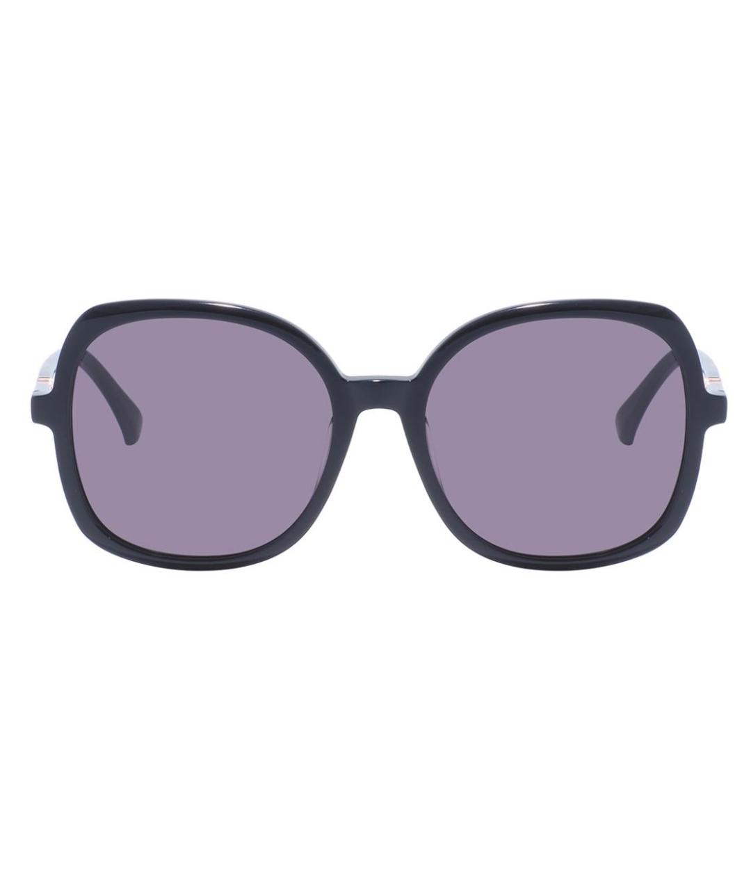 MAX MARA Фиолетовые пластиковые солнцезащитные очки, фото 4