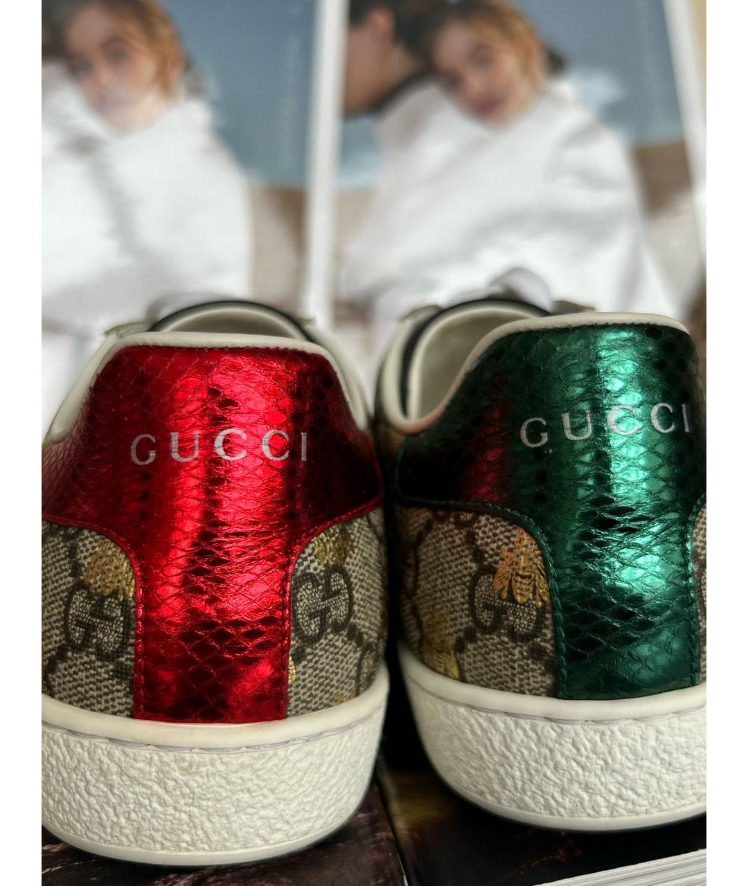 GUCCI Мульти кеды, фото 8