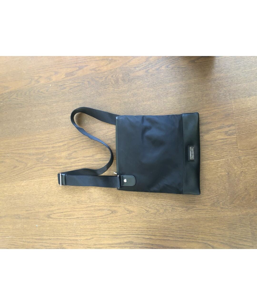 PAL ZILERI Черная сумка на плечо из искусственной кожи, фото 2