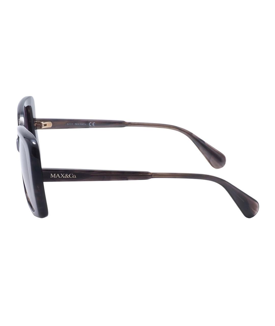 MAX&CO Серые пластиковые солнцезащитные очки, фото 3