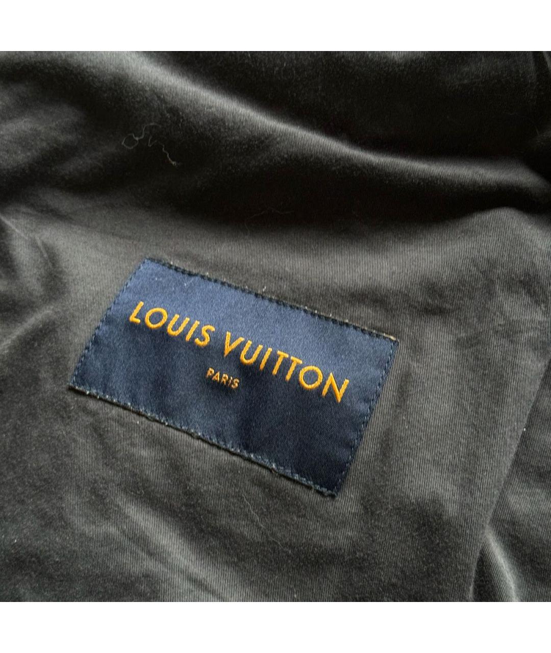 LOUIS VUITTON PRE-OWNED Серая хлопковая куртка, фото 4