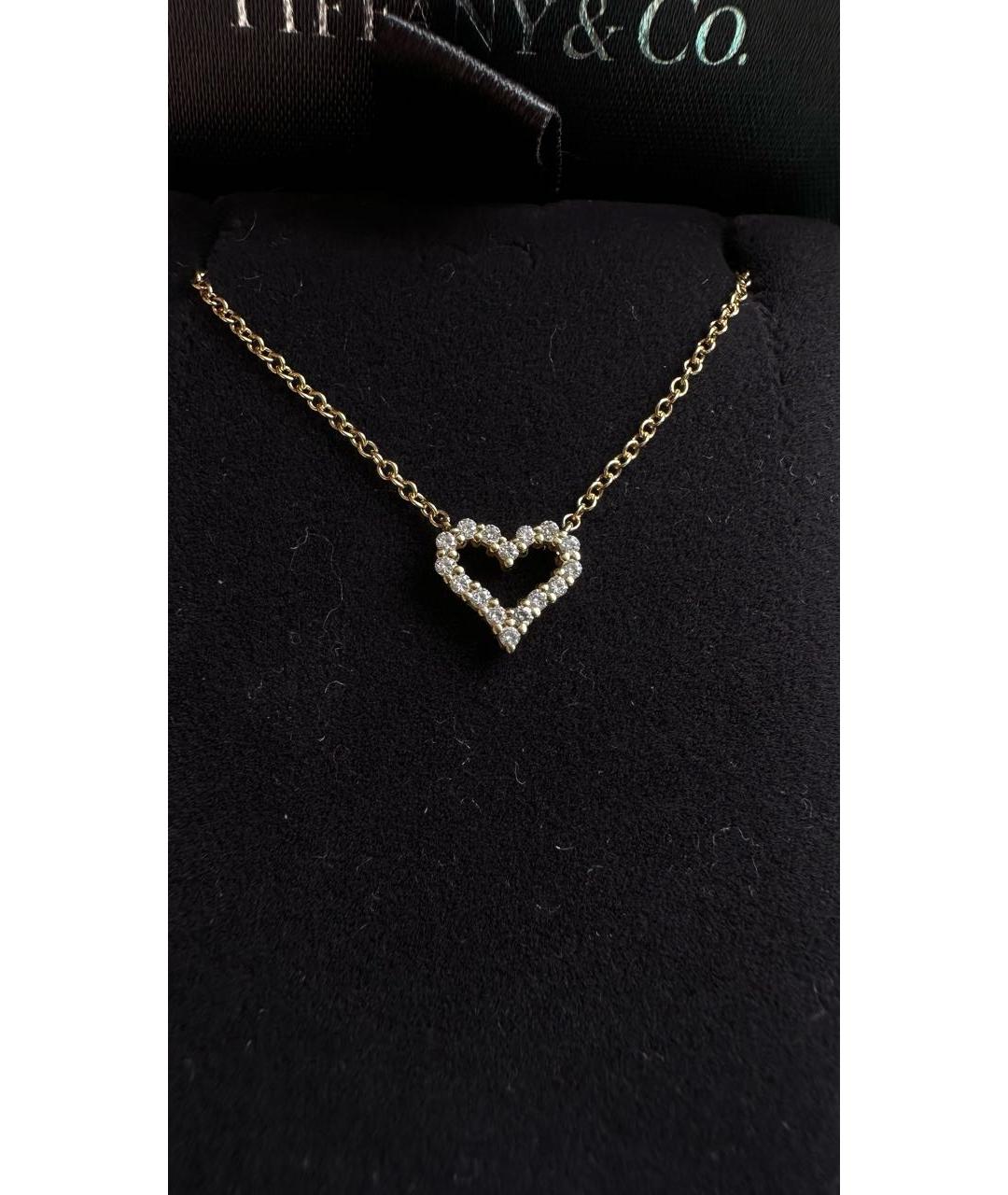 TIFFANY&CO Желтое колье из желтого золота, фото 2