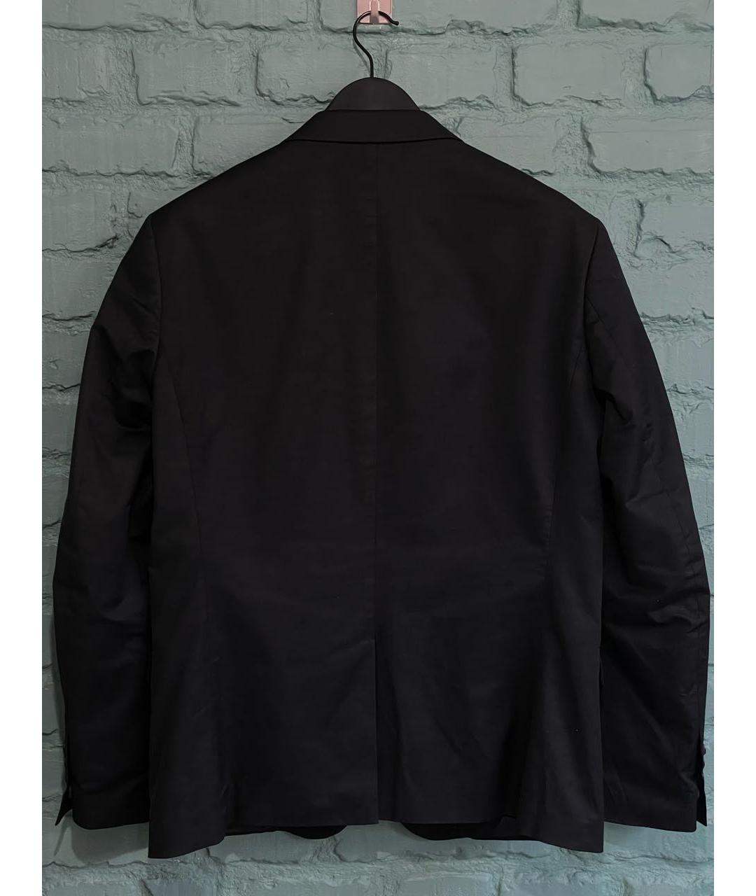 ANTONY MORATO Черный хлопко-эластановый пиджак, фото 2