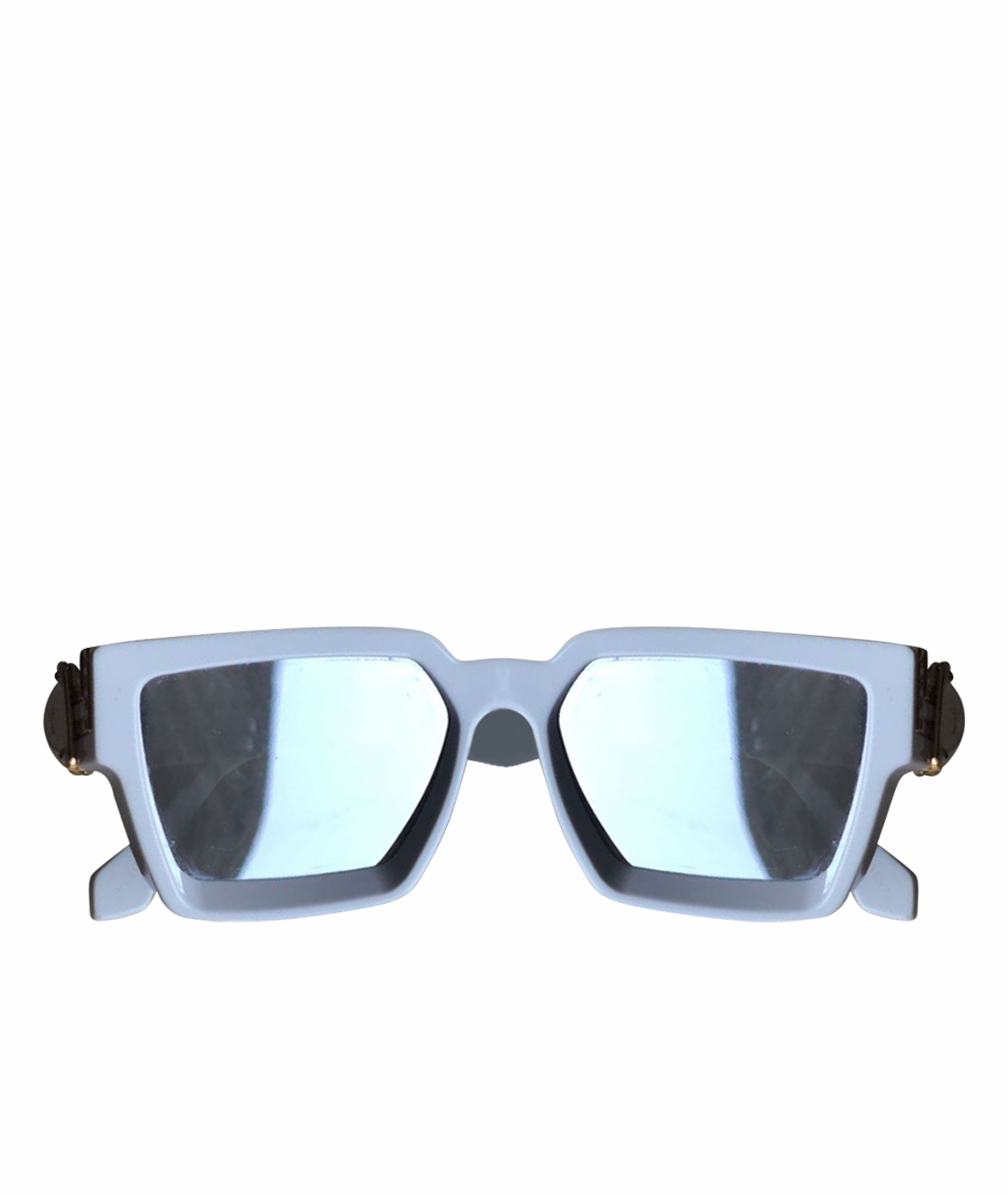 LOUIS VUITTON PRE-OWNED Белые солнцезащитные очки, фото 1