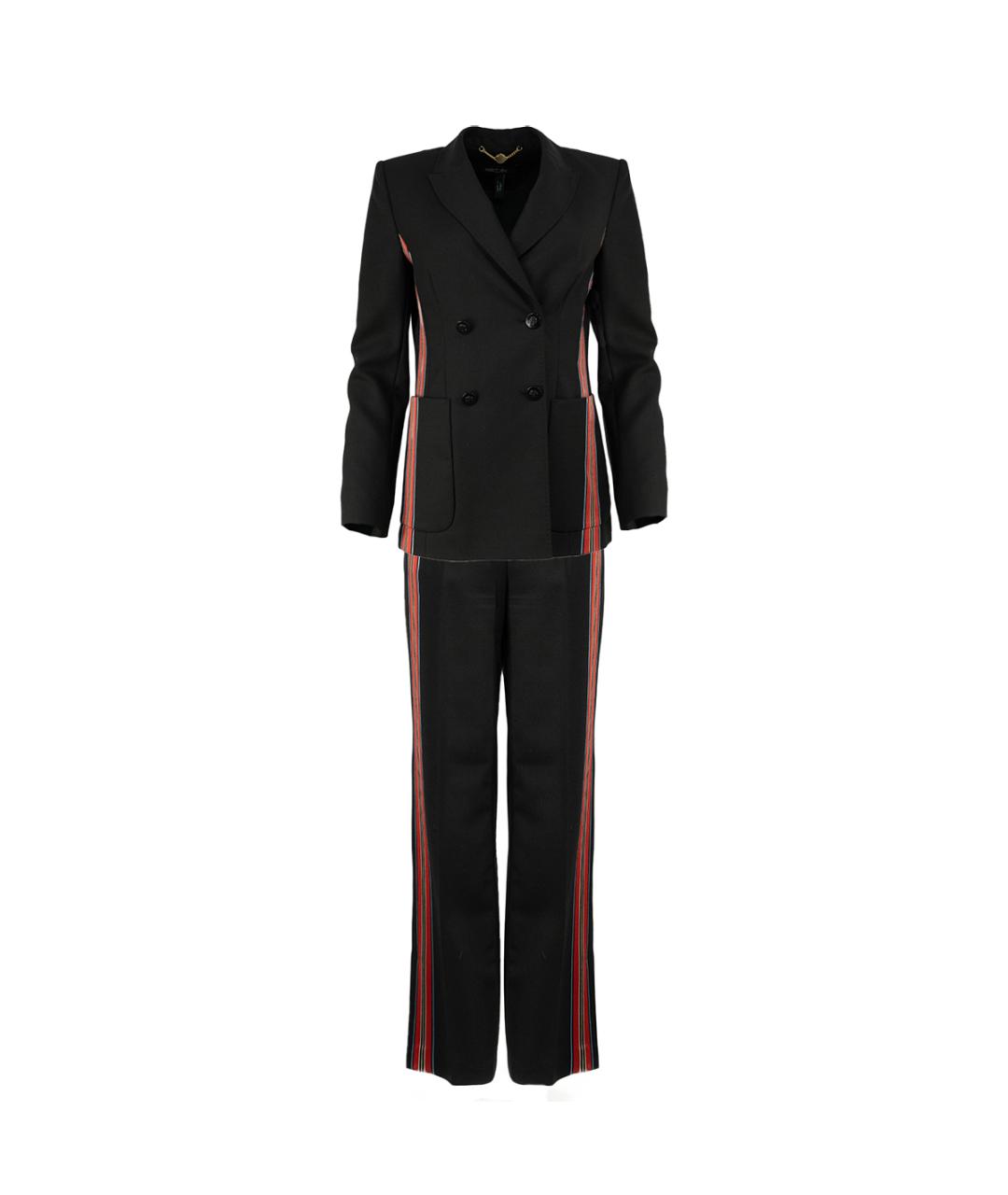 MARC CAIN Черный полиэстеровый костюм с брюками, фото 10