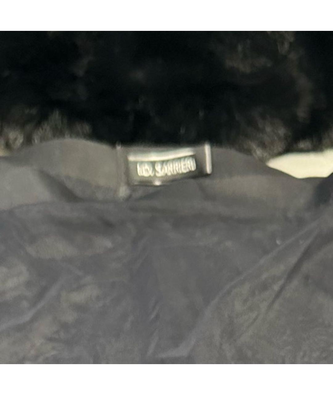 I.D. Sarrieri Черная шелковая юбка миди, фото 3