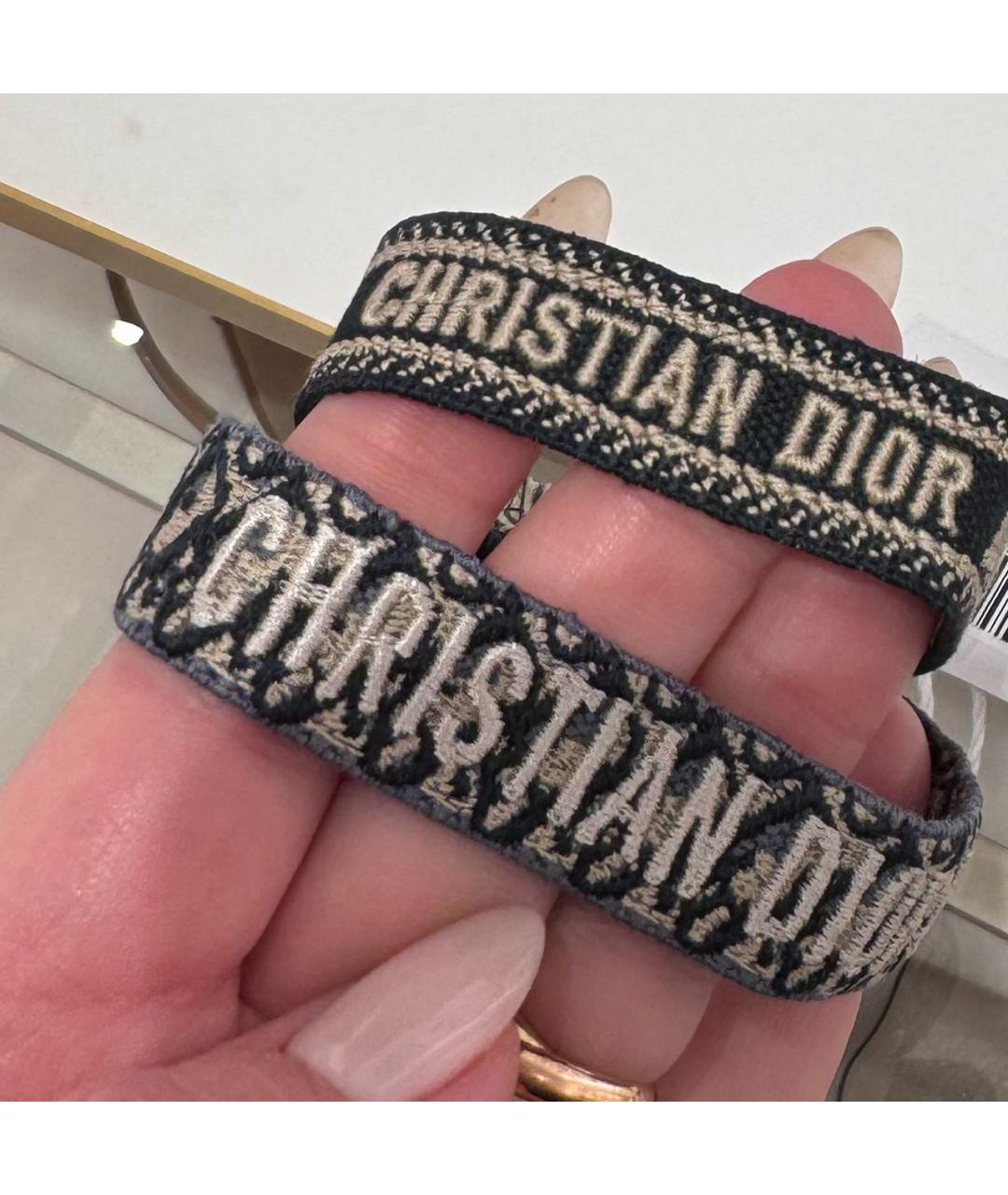 CHRISTIAN DIOR PRE-OWNED Темно-синий браслет, фото 4