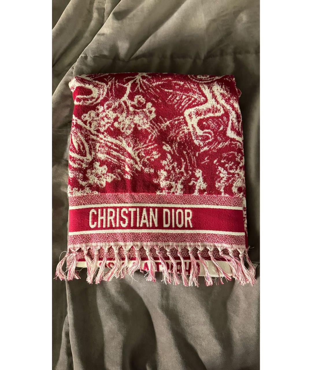 CHRISTIAN DIOR PRE-OWNED Хлопко-эластановое полотенце, фото 4