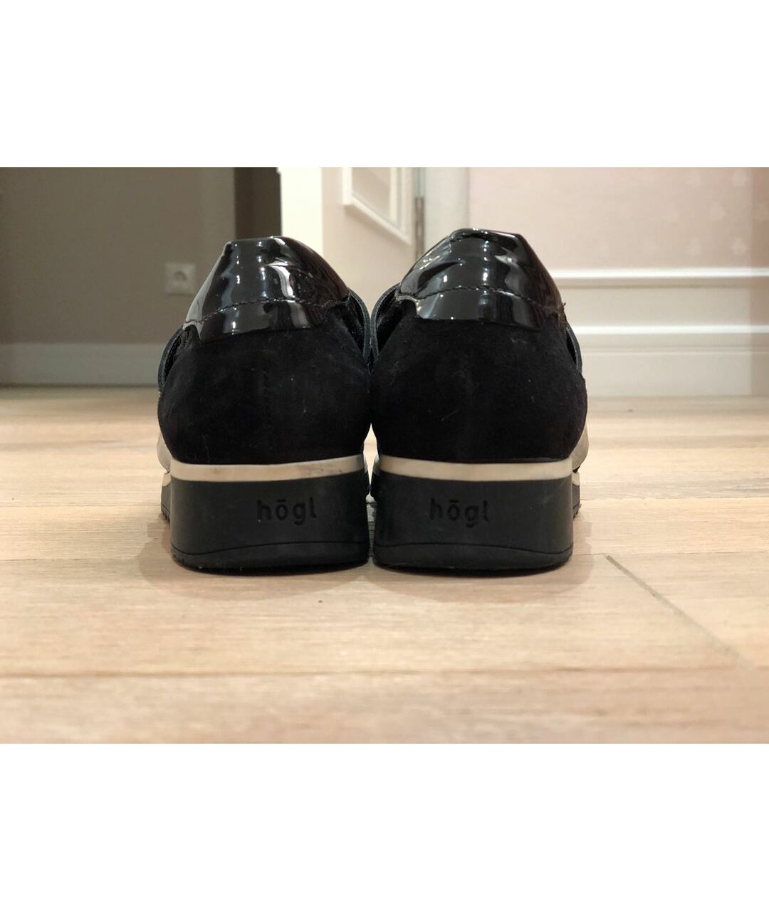 HOGL Черные замшевые туфли, фото 4