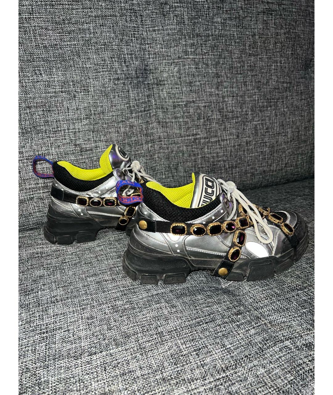 GUCCI Мульти резиновые кроссовки, фото 2