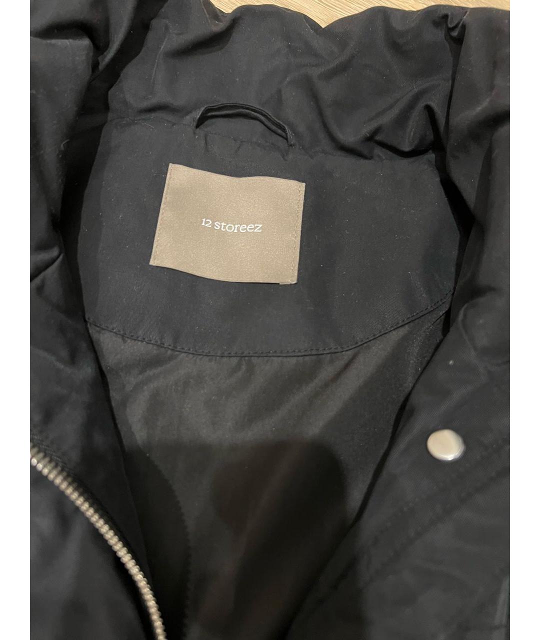 12 STOREEZ Черная хлопковая куртка, фото 6