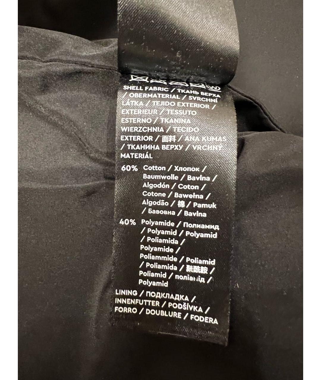 12 STOREEZ Черная хлопковая куртка, фото 4