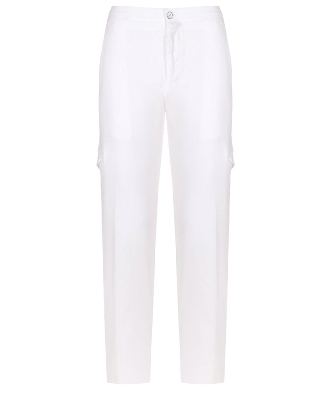 KITON Белые брюки чинос, фото 1