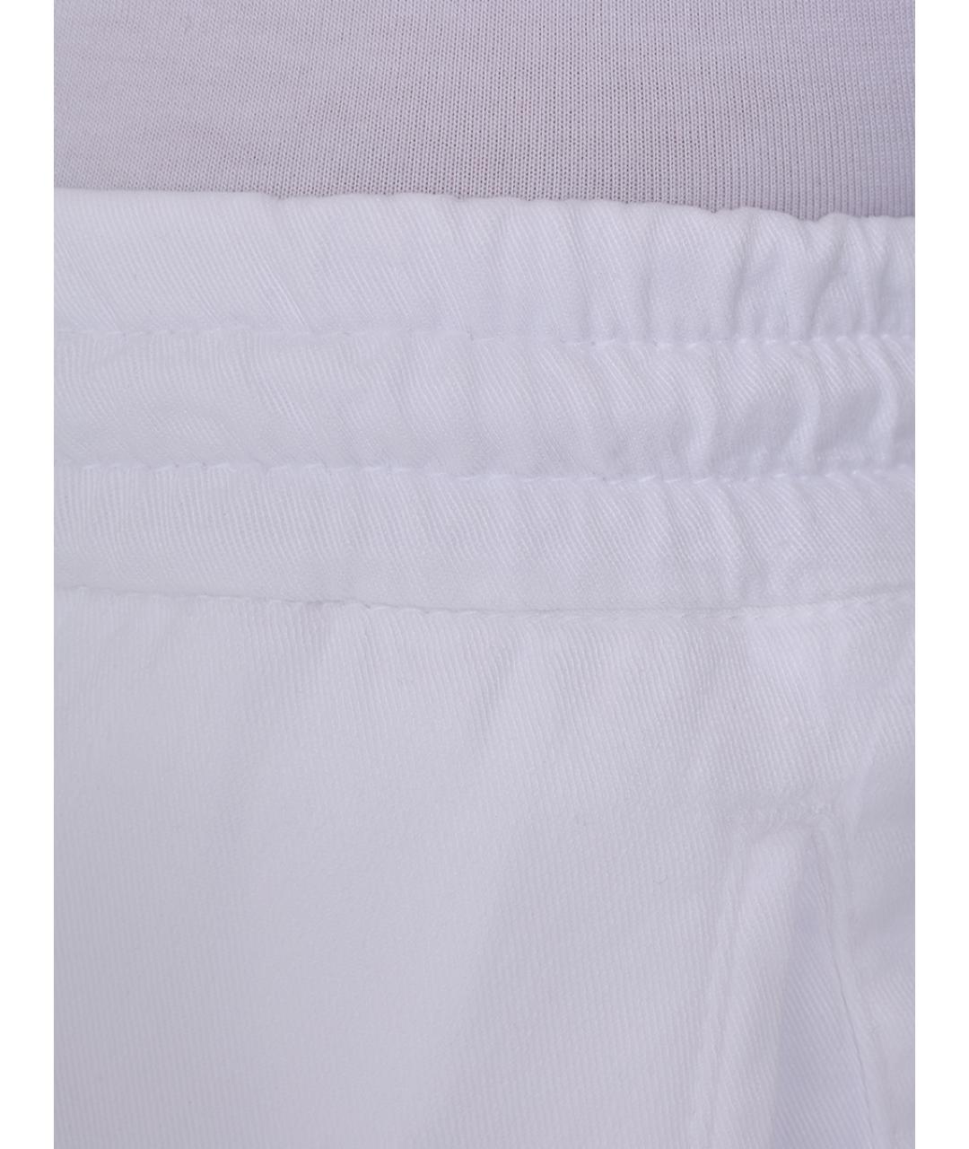 KITON Белые брюки чинос, фото 6