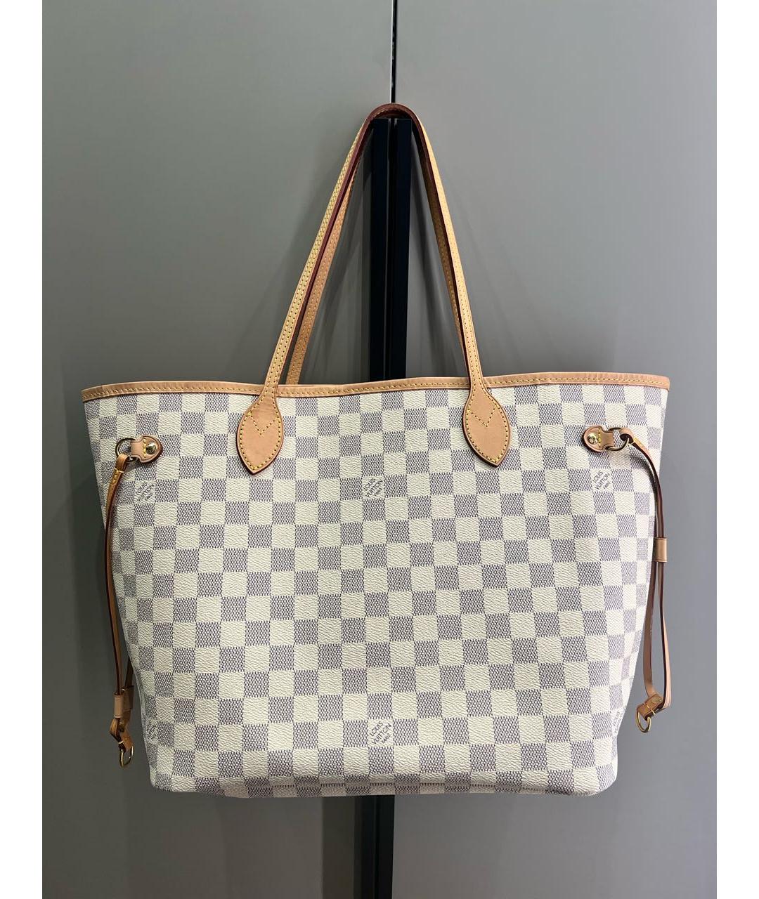 LOUIS VUITTON PRE-OWNED Бежевая сумка тоут, фото 9