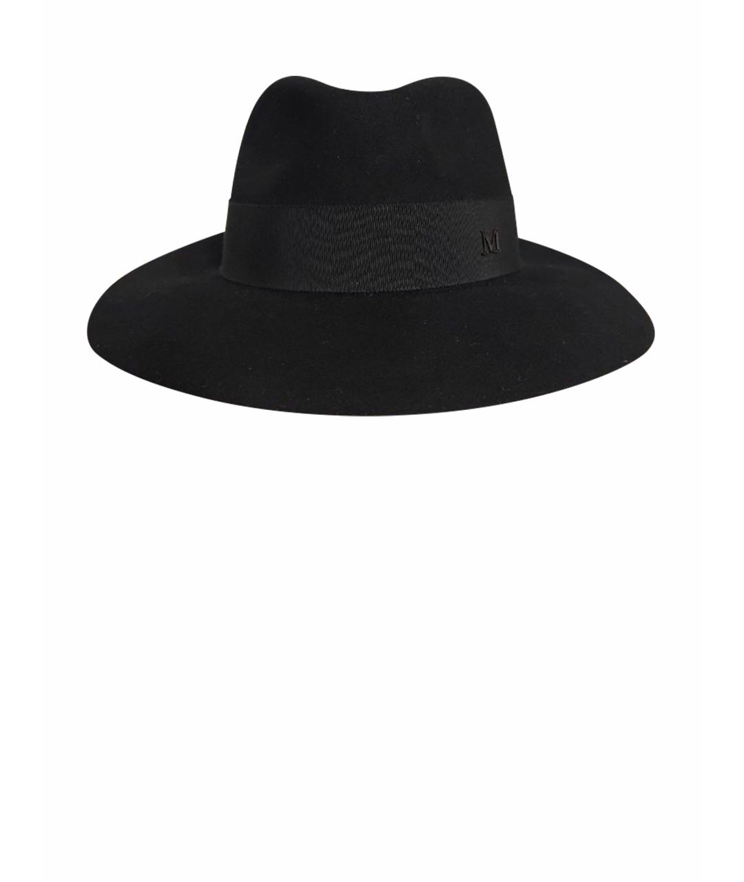 MAISON MICHEL Черная шляпа, фото 1