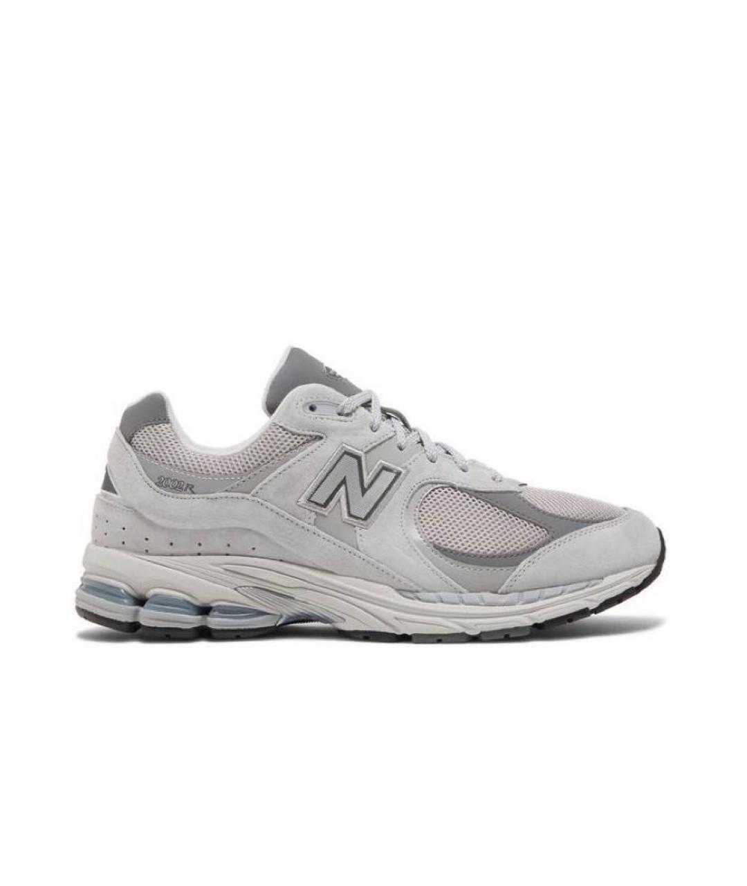 NEW BALANCE Серые замшевые низкие кроссовки / кеды, фото 1