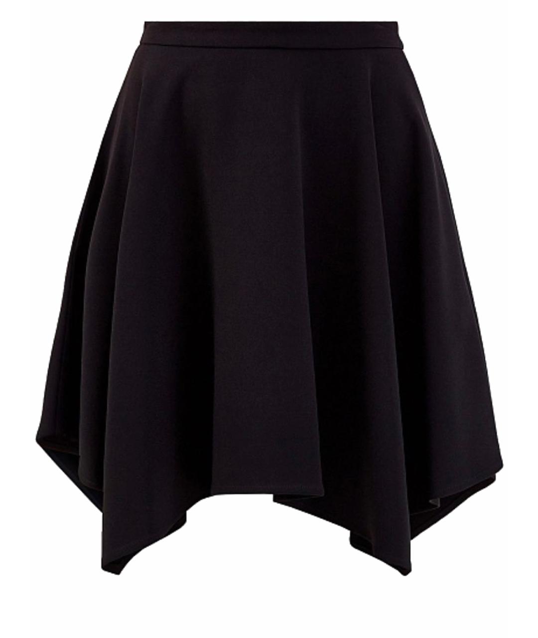 STELLA MCCARTNEY Черная вискозная юбка мини, фото 1