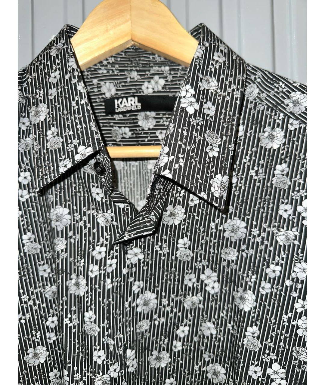 KARL LAGERFELD Мульти хлопковая кэжуал рубашка, фото 2