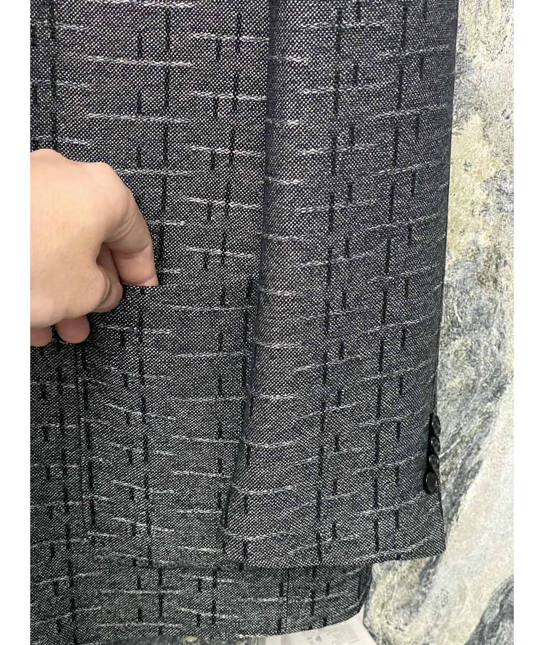 GIORGIO ARMANI Хлопко-эластановый пиджак, фото 3
