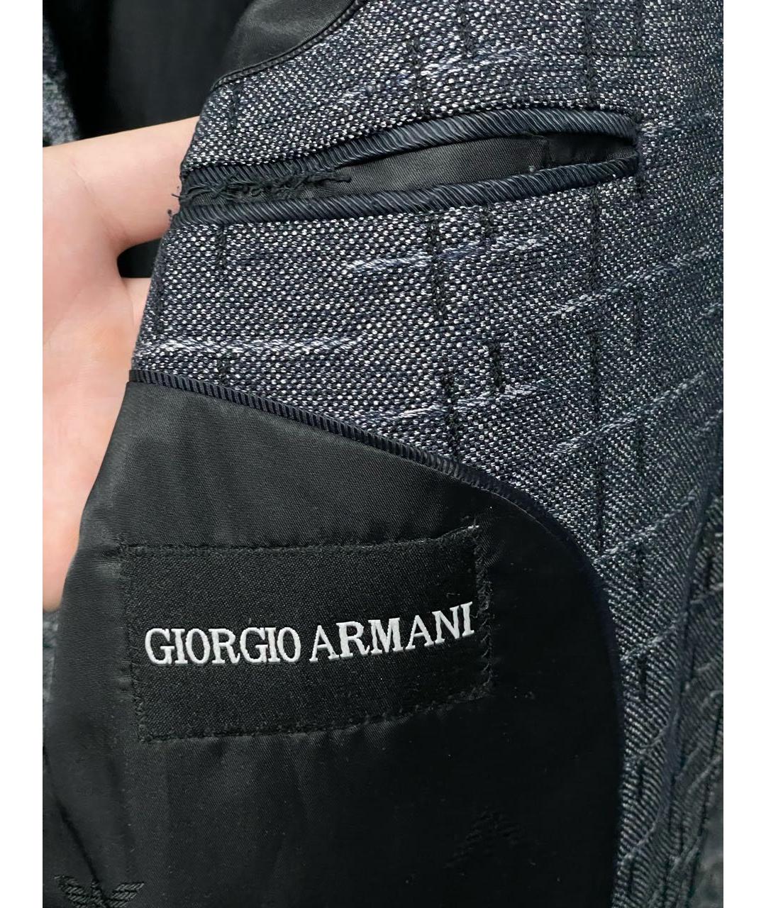 GIORGIO ARMANI Хлопко-эластановый пиджак, фото 5