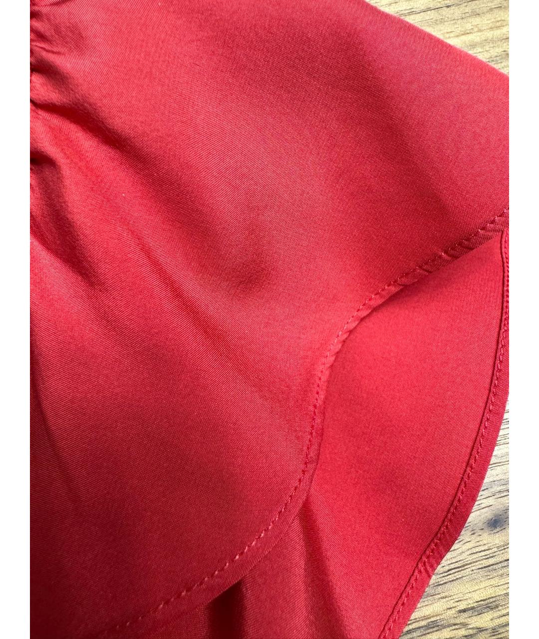 LOUIS VUITTON PRE-OWNED Красная шерстяная блузы, фото 8