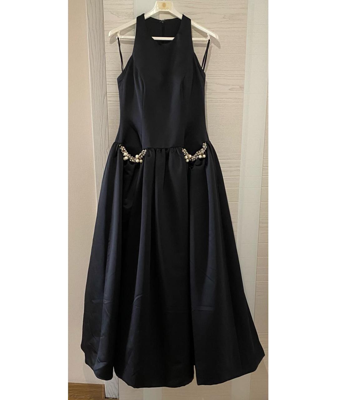 JOVANI Черное полиэстеровое вечернее платье, фото 9