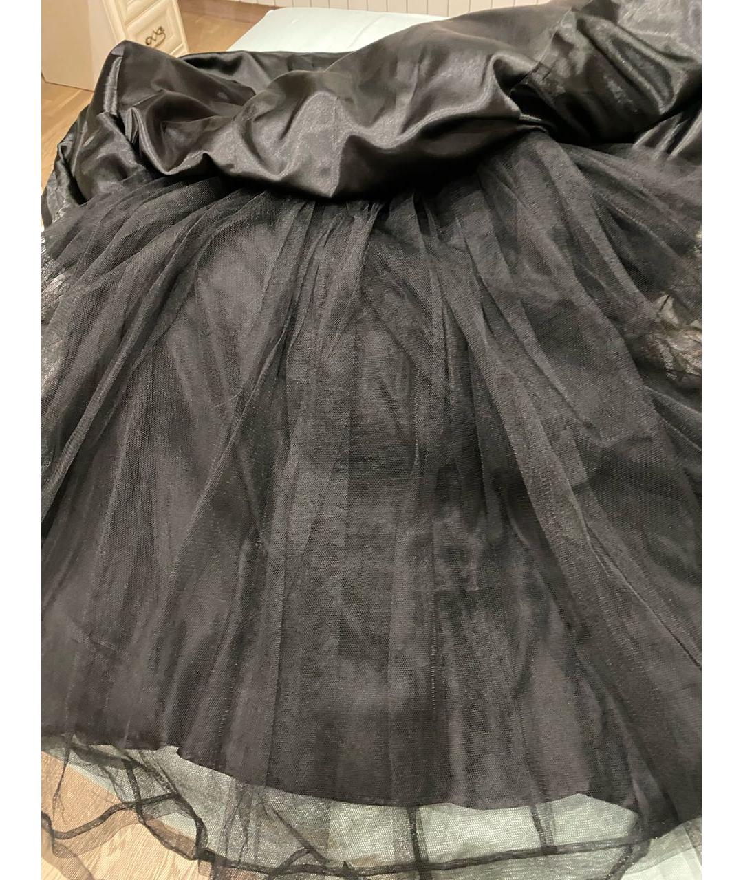 JOVANI Черное полиэстеровое вечернее платье, фото 7