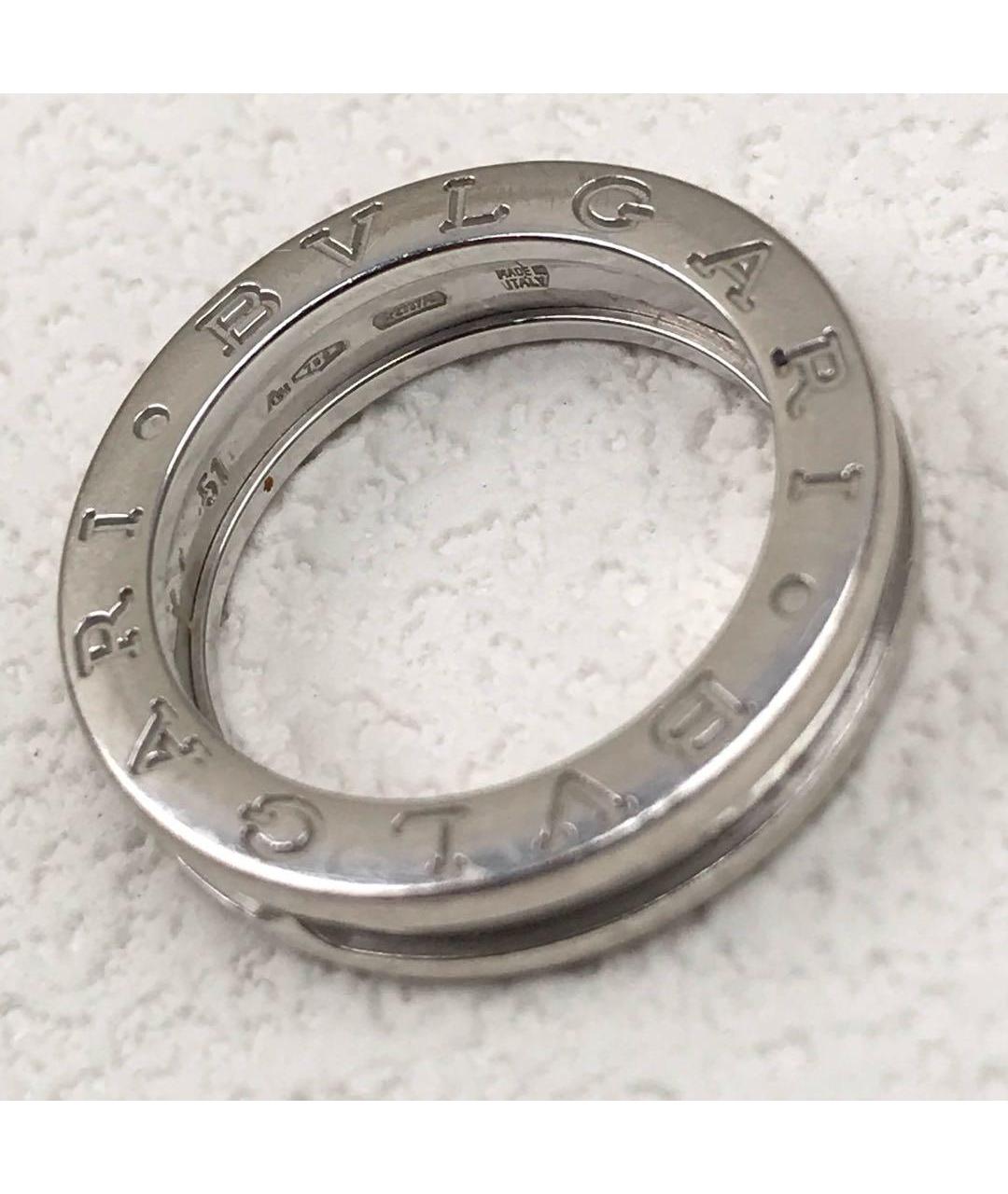 BVLGARI Белое кольцо из белого золота, фото 4