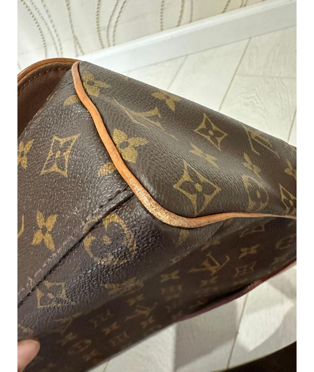 LOUIS VUITTON Коричневая сумка на плечо, фото 7