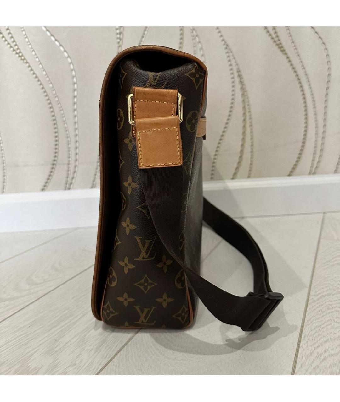 LOUIS VUITTON Коричневая сумка на плечо, фото 3