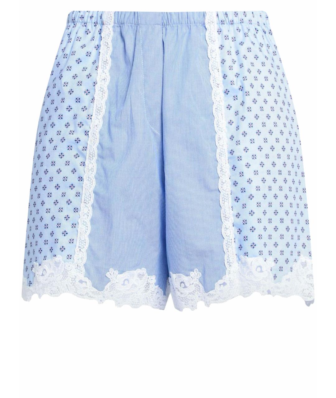 ERMANNO SCERVINO Голубая хлопко-эластановая пижама, фото 1