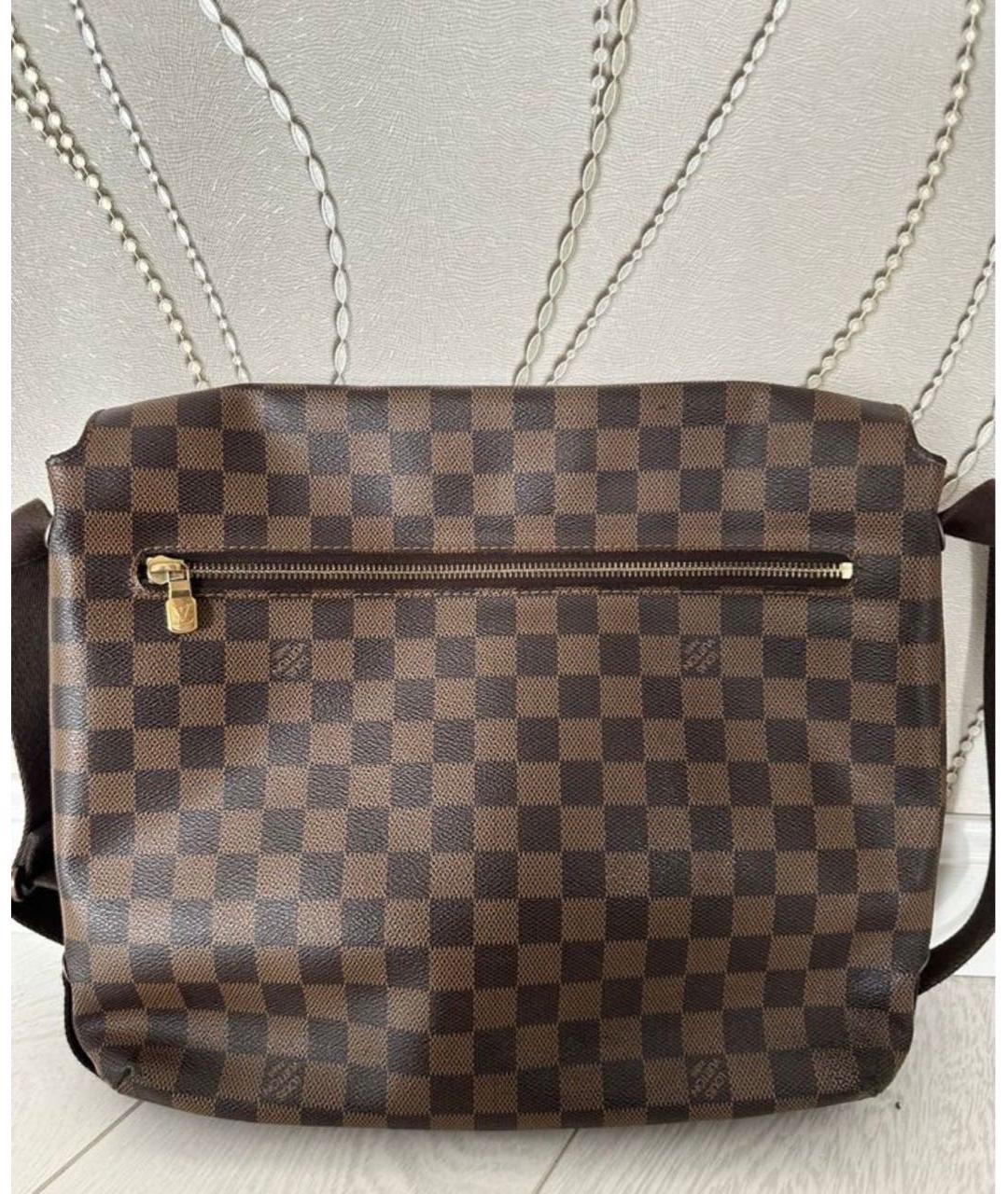 LOUIS VUITTON Коричневая сумка на плечо, фото 3