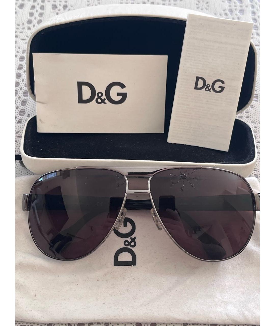 DOLCE&GABBANA Пластиковые солнцезащитные очки, фото 6