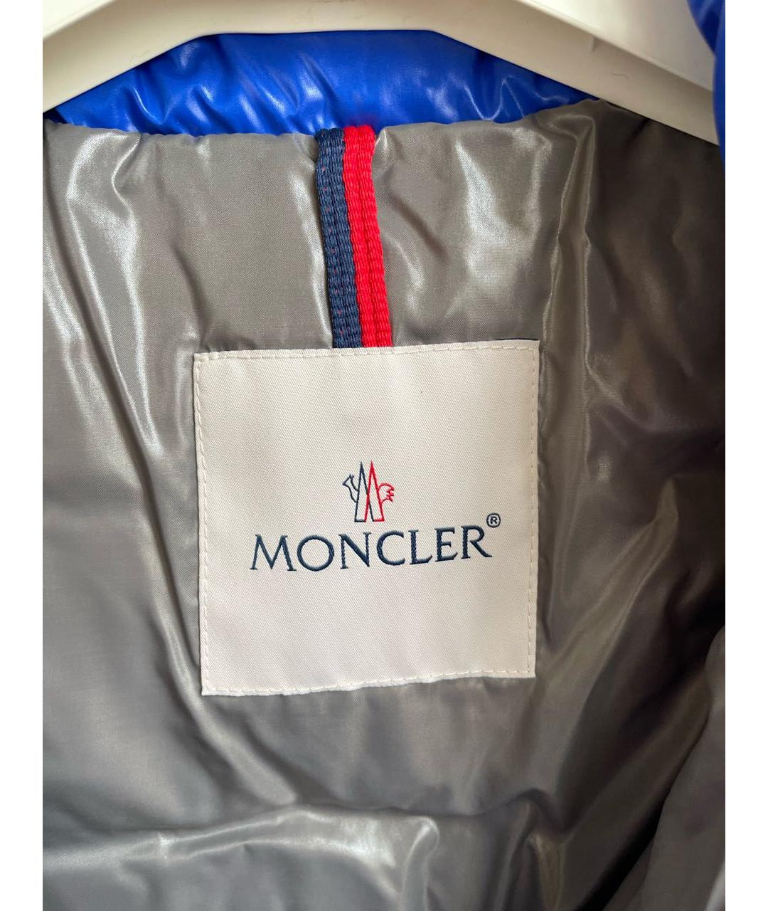 MONCLER Синий жакет / жилет, фото 4