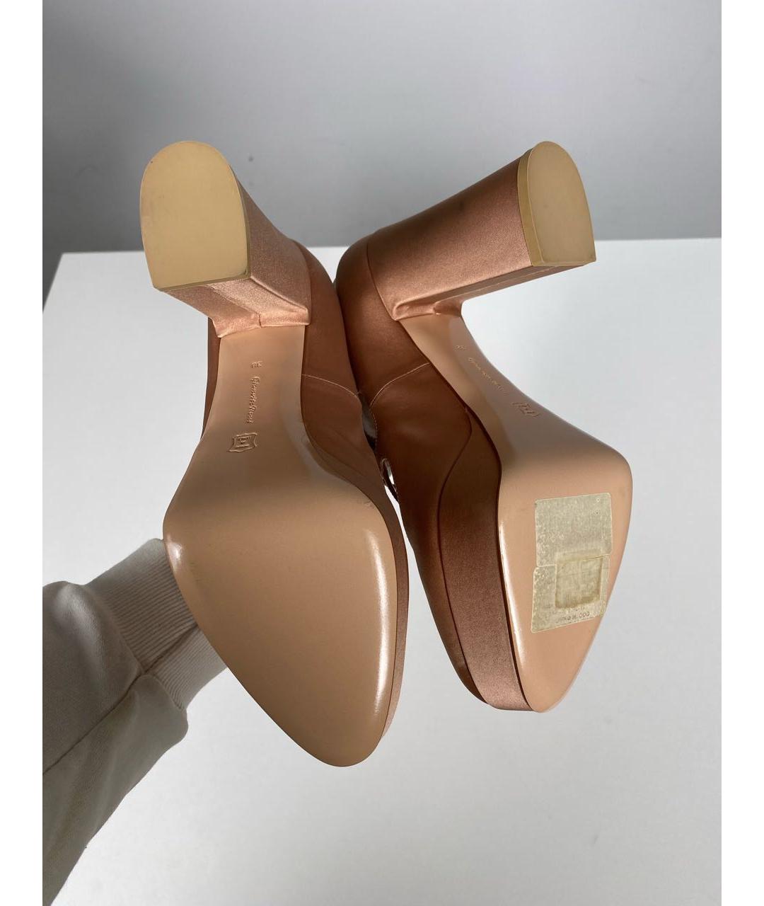 GIANVITO ROSSI Розовые туфли, фото 4