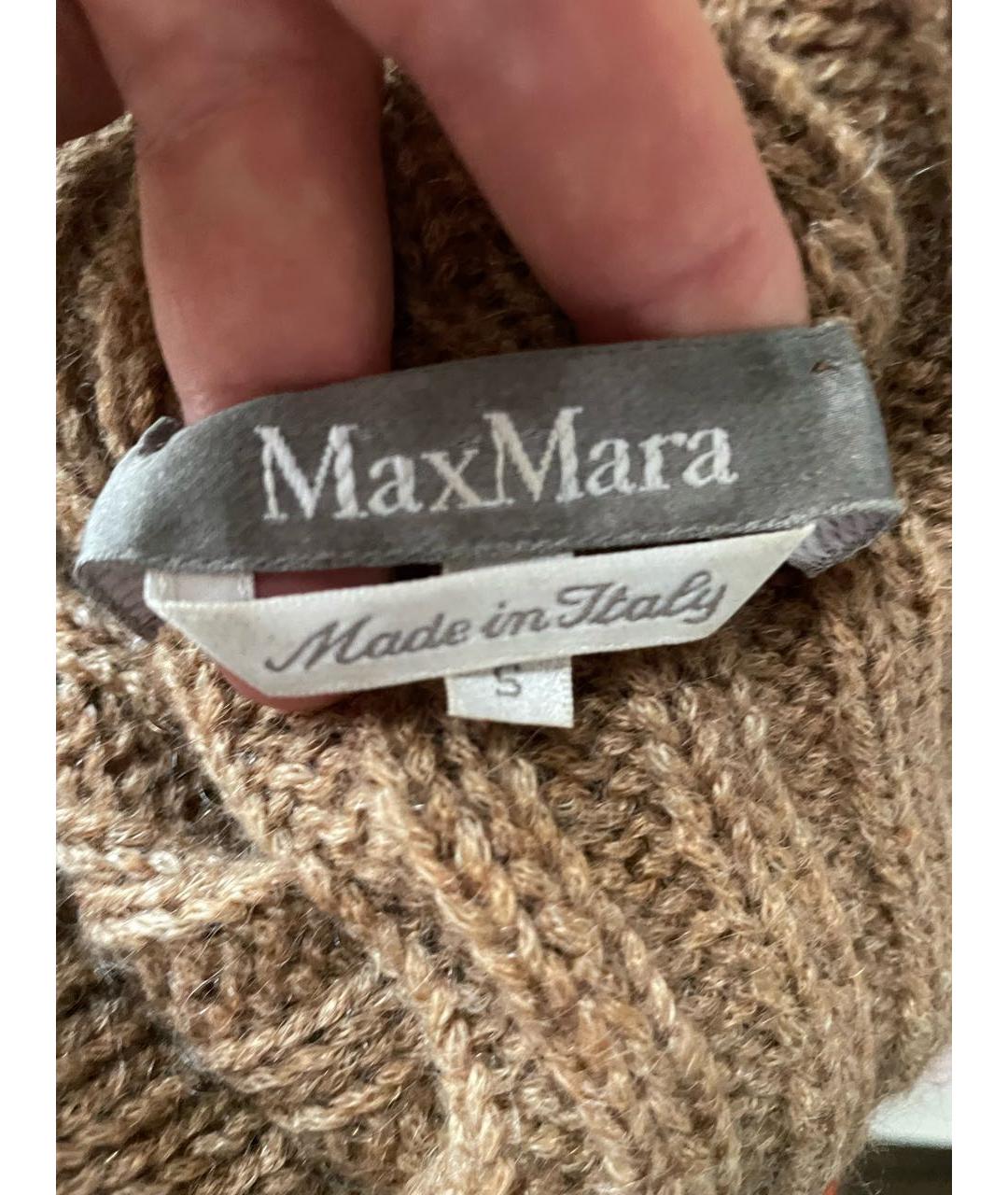 MAX MARA Бежевый джемпер / свитер, фото 3