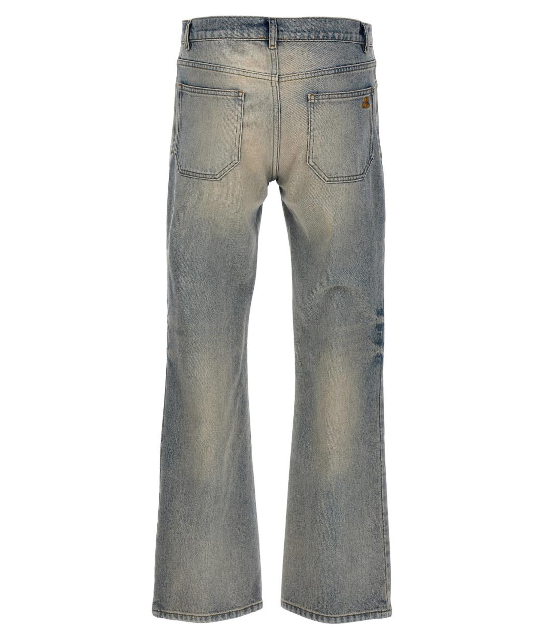 COURREGES Мульти прямые джинсы, фото 2