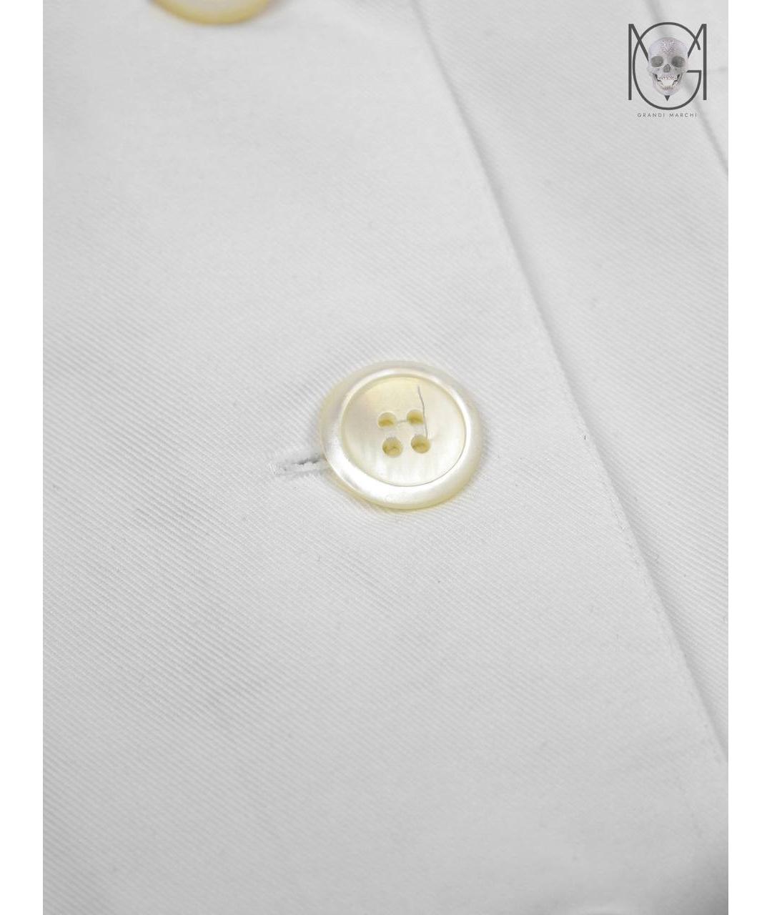 PRADA Белая хлопковая рубашка, фото 6