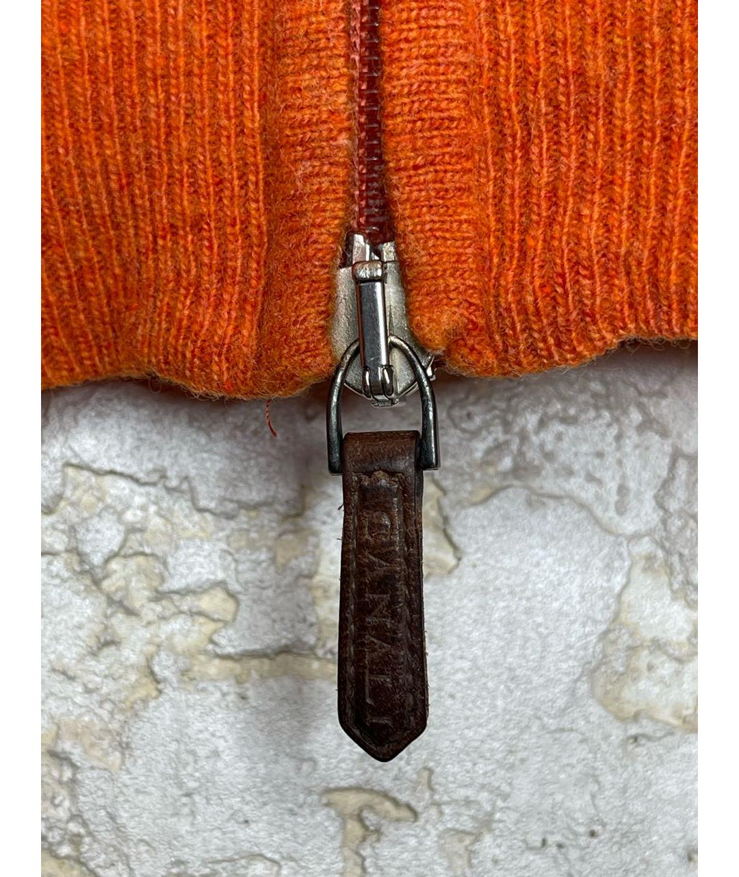 CANALI Оранжевый шерстяной джемпер / свитер, фото 5