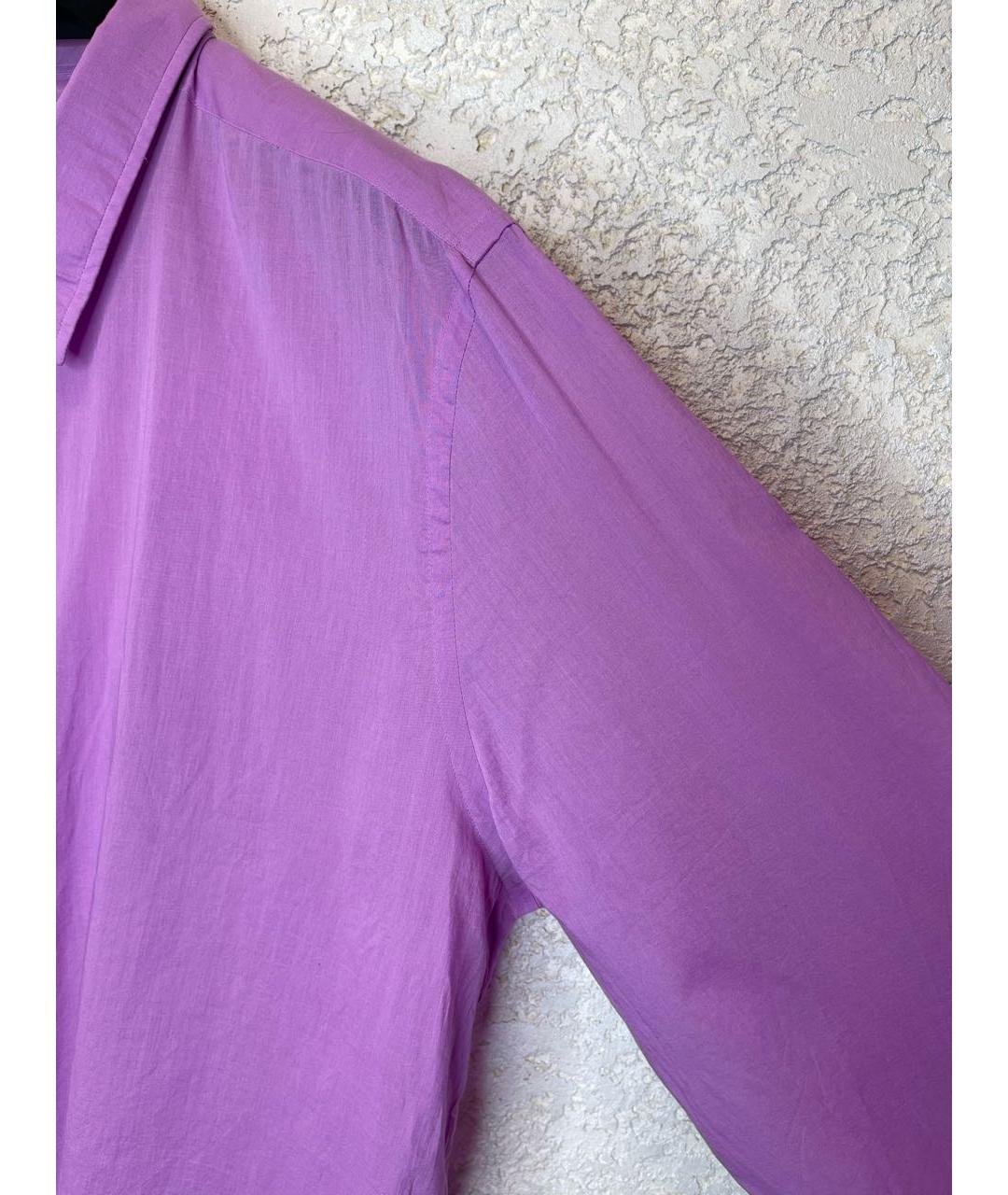 VILEBREQUIN Фиолетовая хлопковая кэжуал рубашка, фото 5