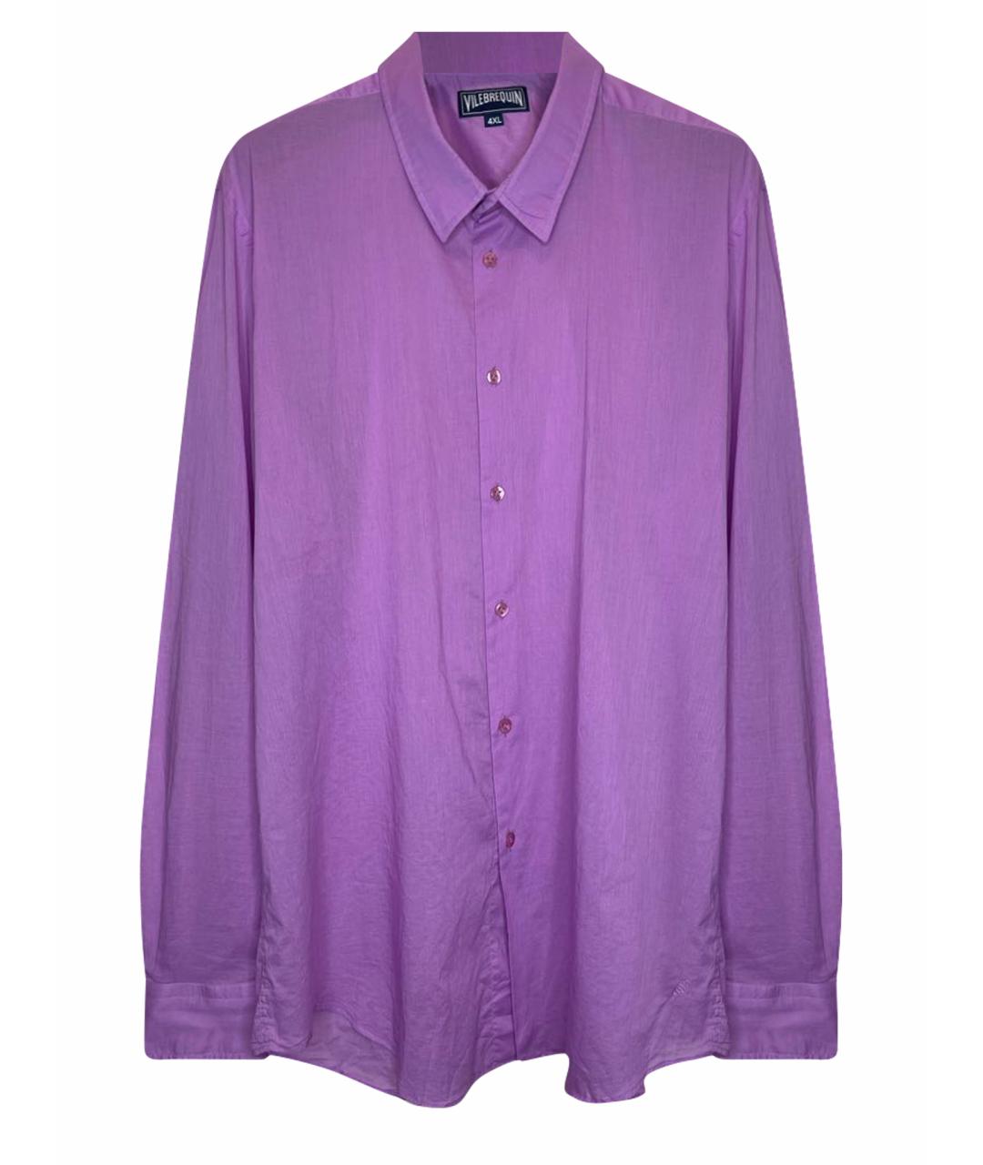 VILEBREQUIN Фиолетовая хлопковая кэжуал рубашка, фото 1