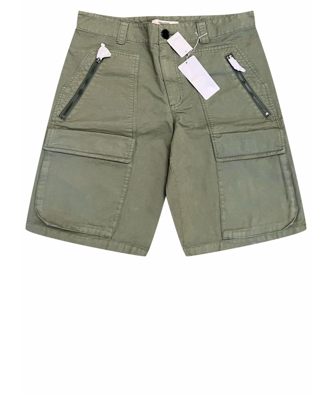 ZADIG & VOLTAIRE Зеленые хлопковые шорты, фото 1