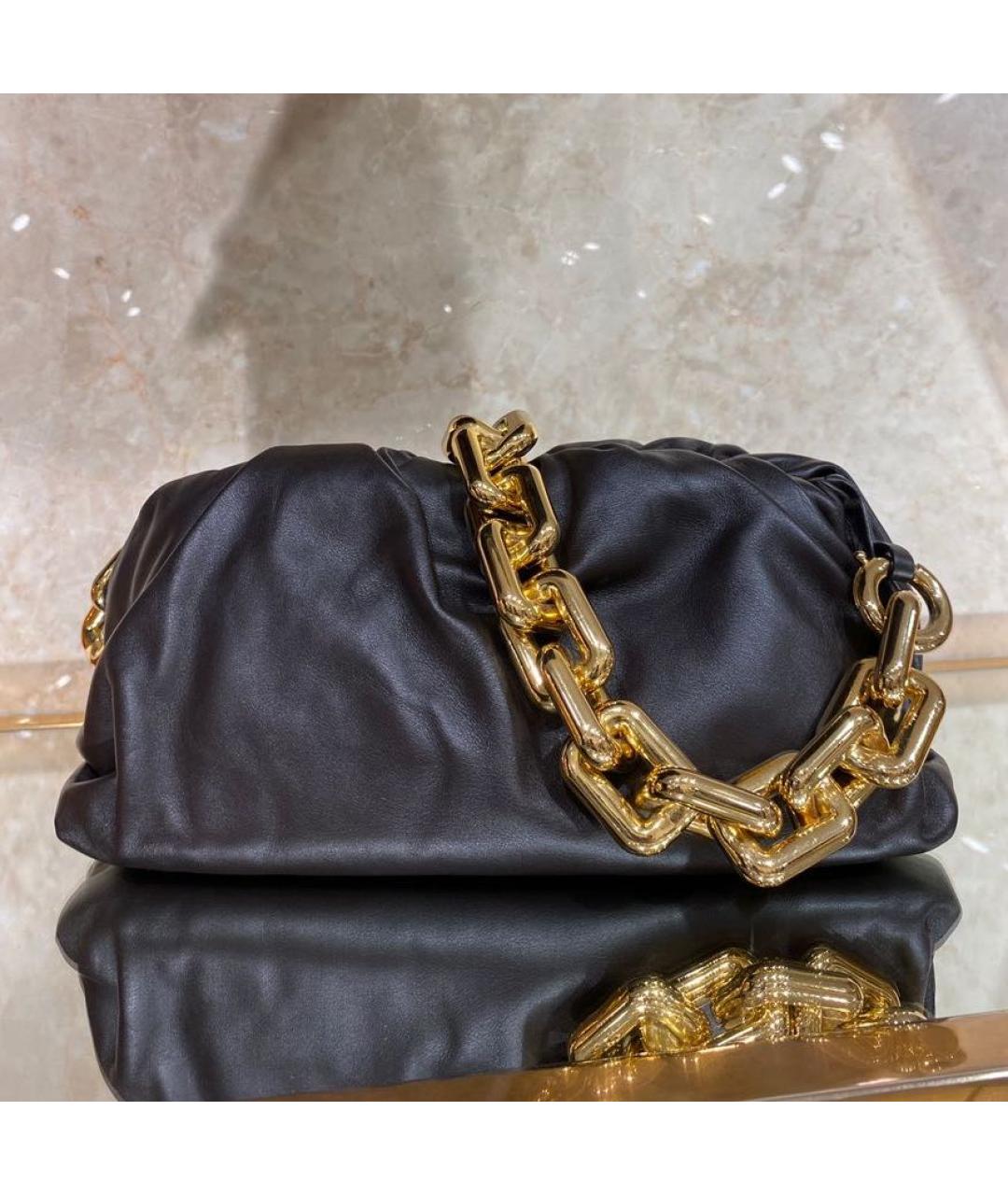 BOTTEGA VENETA Черная сумка с короткими ручками, фото 2