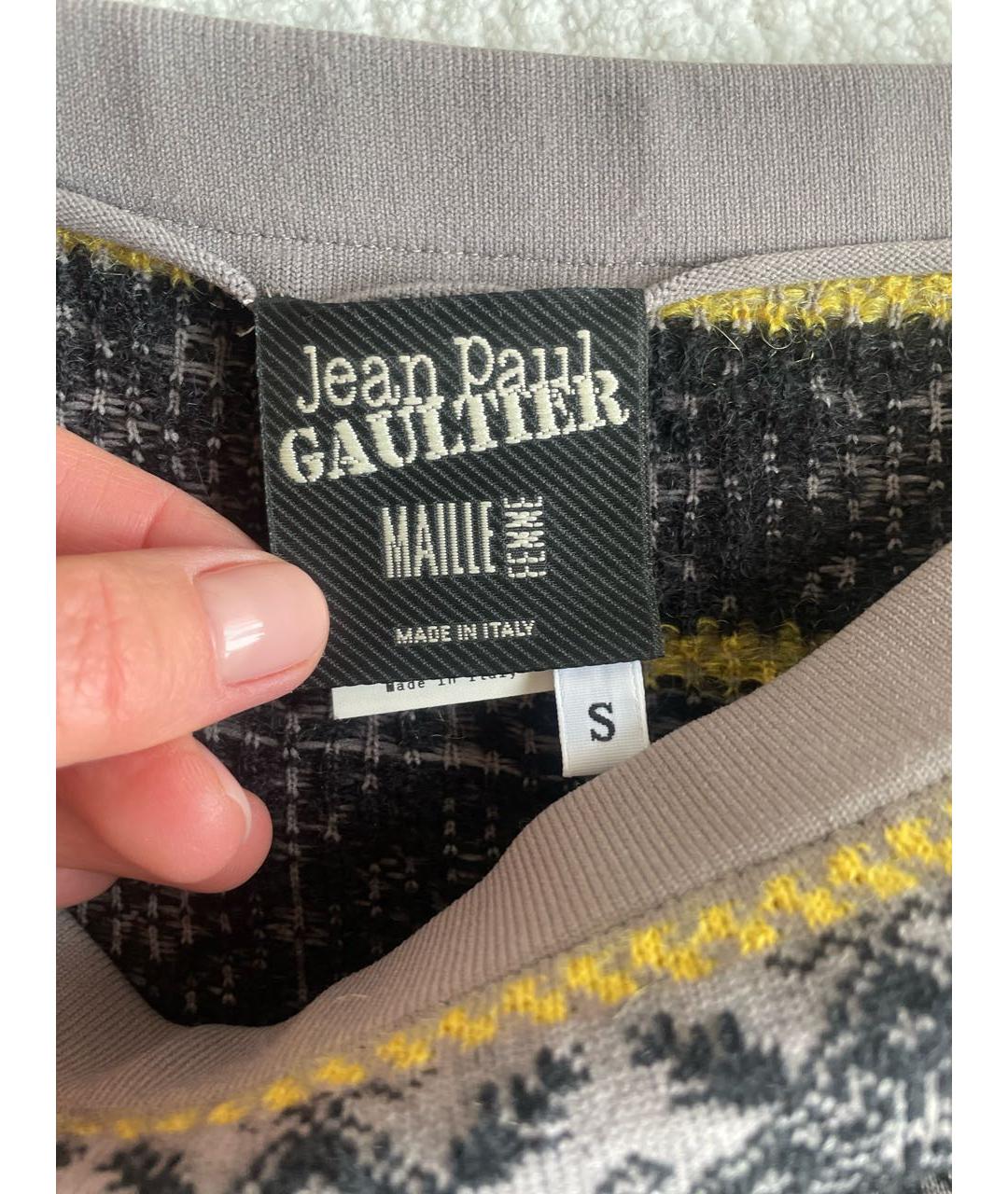 JEAN PAUL GAULTIER Мульти шелковая юбка мини, фото 8