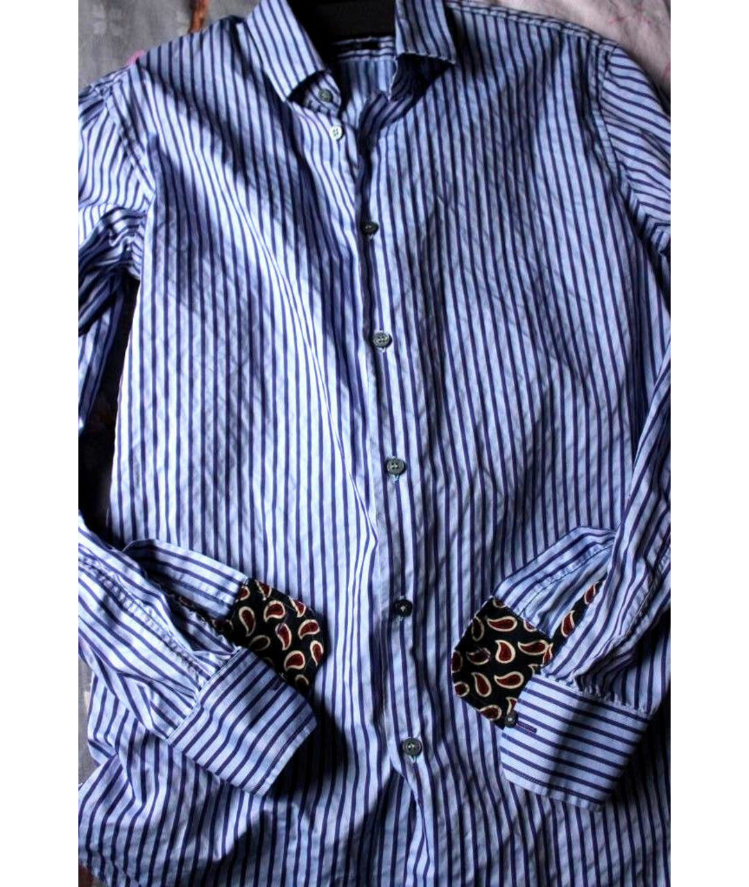 PAUL SMITH Мульти хлопковая кэжуал рубашка, фото 4