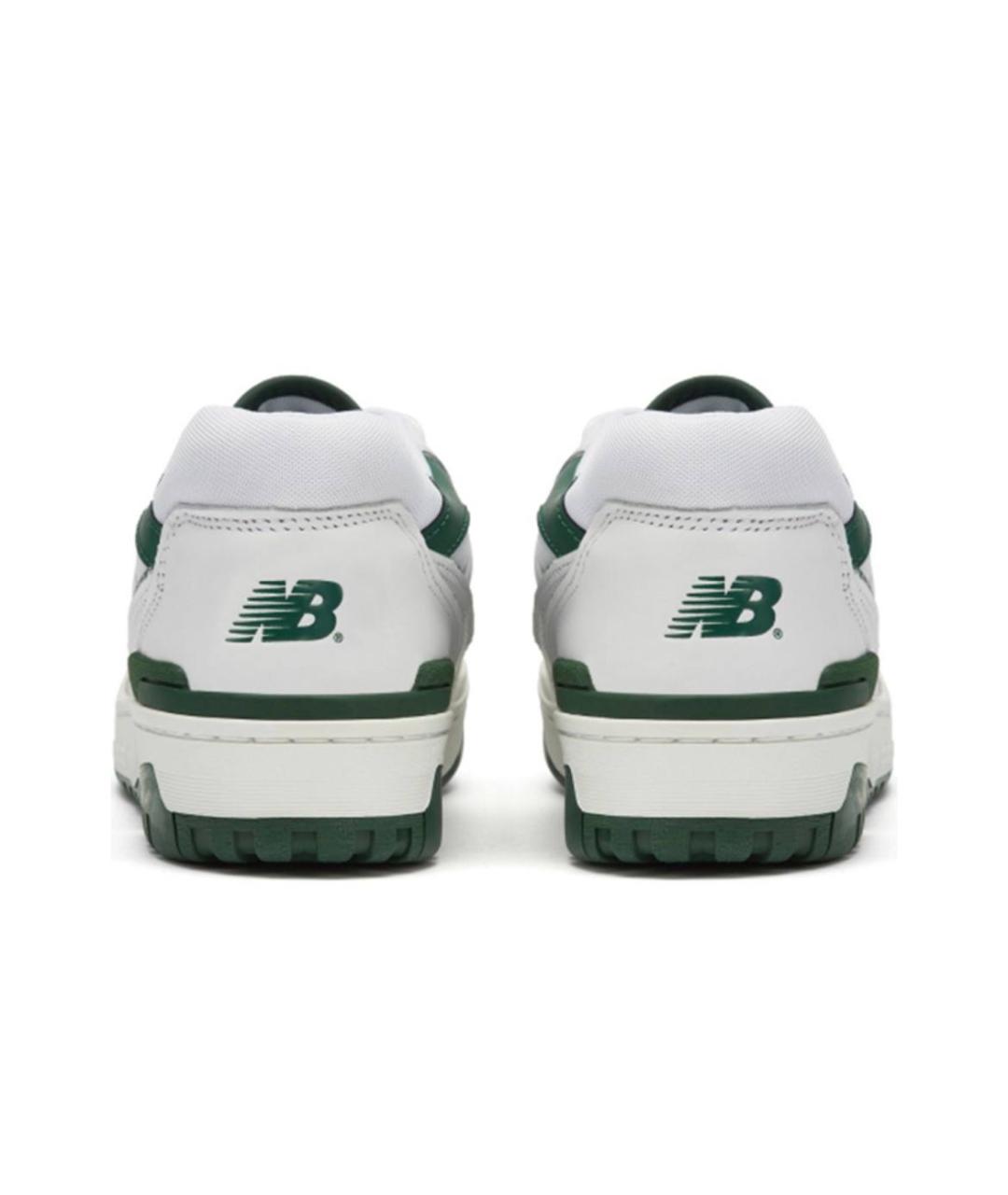 NEW BALANCE Зеленые кожаные кроссовки, фото 3
